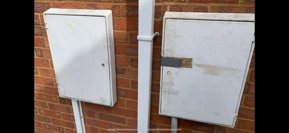 Meter Box Before and After Transformations